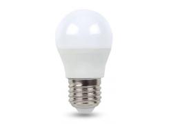 Lâmpada de Led 4,8W Bulbo Branco Quente 3000K Bivolt E27