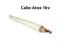 Cabo Flexível Atox 1,5mm² Branco 1kV Atoxsil SIL (Preço por Metro)