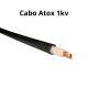 Cabo Flexível Atox 2,5mm² Preto 1kV Atoxsil SIL (Preço por Metro)