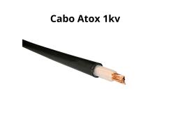Cabo Flexível Atox 4mm² Preto 1kV Atoxsil SIL (Preço por Metro)
