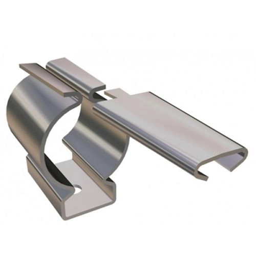Abraçadeira tipo D com Cunha 1 32mm²