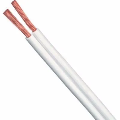 Cabo de Cobre Flexível Cordão Paralelo 2x1.5mm² Branco 750V CONDUMIG