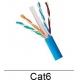 Cabo de rede Lan/Internet/Cftv CAT-6E