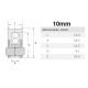 Conector Parafuso Fendido de Pressão 10mm Split Bolt - INTELLI