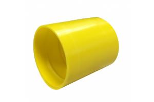 Emenda para Eletroduto Corrugado 3/4 25mm Amarelo AMANCO