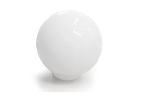 Globo PVC Branco Leitoso 15x30cm Para Luminária Boca 15cm