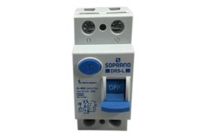 Interruptor Diferencial IDR 2x40A Monofásico DRS-L 6kA SOPRANO