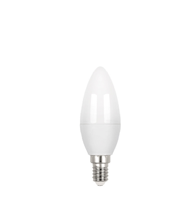 Lâmpada de Led Vela Lisa 5W Branco Frio 6500K Bivolt E14