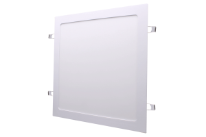 Painel de Led 24W Quadrado 30cm Slim de Embutir Branco Quente 3000K Bivolt