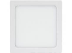 Painel de Led 18W Quadrado 22cm Slim de  Embutir Branco Frio 6500K Bivolt