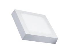 Painel de Led 12W Quadrado 17cm Sobrepor Branco Frio 6500k Bivolt