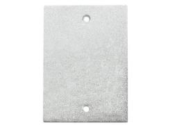 Placa Cega de Alumínio para Caixa de Piso 4x2 Cromada TRAMONTINA