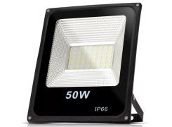 Refletor de Led SMD 50W IP66 Branco Frio 6500K Bivolt