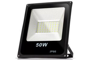 Refletor de Led SMD 50W IP66 Branco Frio 6500K Bivolt