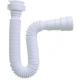 Sifão Sanfonado Universal Extensível DN38/40/48/50 - 72cm Branco