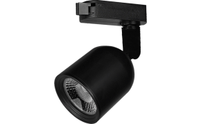 Spot Led 7W Preto para Trilho Branco Quente 3000k Bivolt