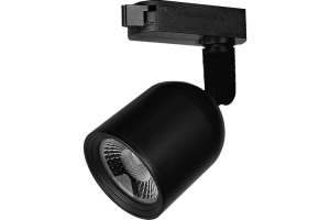 Spot Led 7W Preto para Trilho Branco Quente 3000k Bivolt