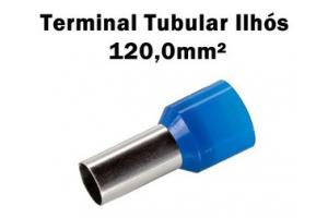 Terminal pré-isolado Tubular Curto 120mm