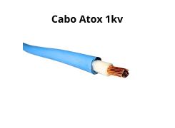 Cabo Flexível Atox 4mm² Azul 1kV Atoxsil SIL (Preço por Metro)