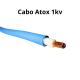 Cabo Flexível Atox 4mm² Azul 1kV Atoxsil SIL (Preço por Metro)