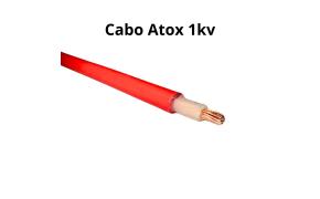 Cabo Flexível Atox 2,5mm² Vermelho 1kV Atoxsil SIL (Preço por Metro)