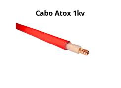 Cabo Flexível Atox 6mm² Vermelho 1kV Atoxsil SIL (Preço por Metro)