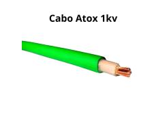 Cabo Flexível Atox 4mm² Verde 1kV Atoxsil SIL (Preço por Metro)