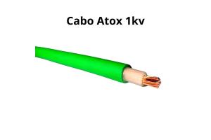 Cabo Flexível Atox 4mm² Verde 1kV Atoxsil SIL (Preço por Metro)