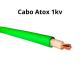Cabo Flexível Atox 6mm² Verde 1kV Atoxsil SIL (Preço por Metro)