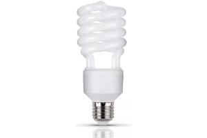 Lâmpada Fluorescente Econômica Espiral 33W Branco Frio 6400K 220V E27