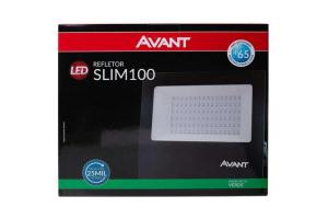 Refletor de Led  Verde 100W IP65 SLIM100 Bivolt