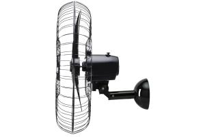 Ventilador de Parede Oscilante Preto 60cm 127V New Ventisol